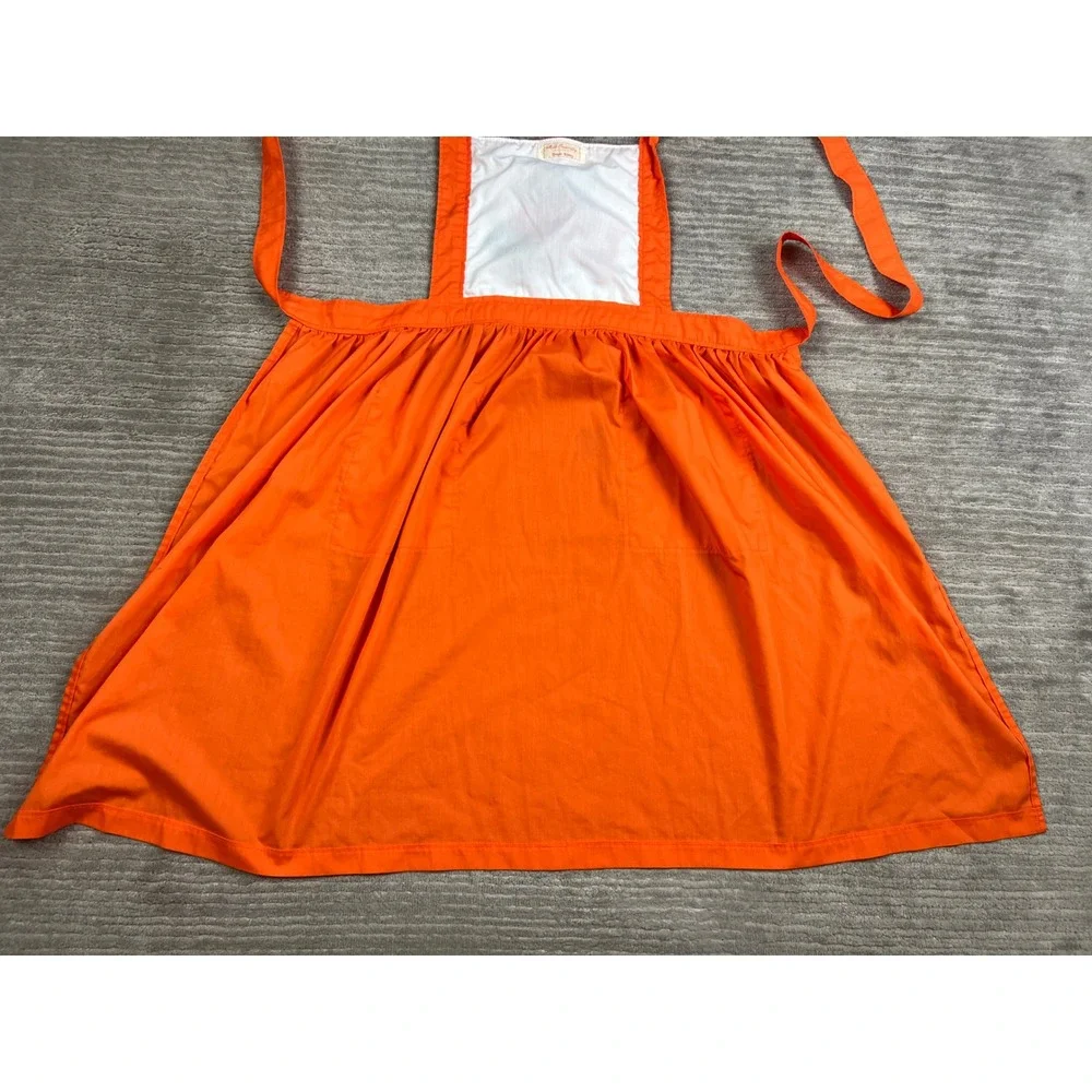 Donna Kinsey Apron Unisex One Size Orange Florida Gators Vintage Cross-stitch